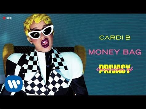 money bag cardi b meaning